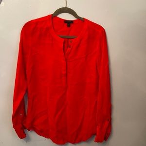 Red J.Crew blouse